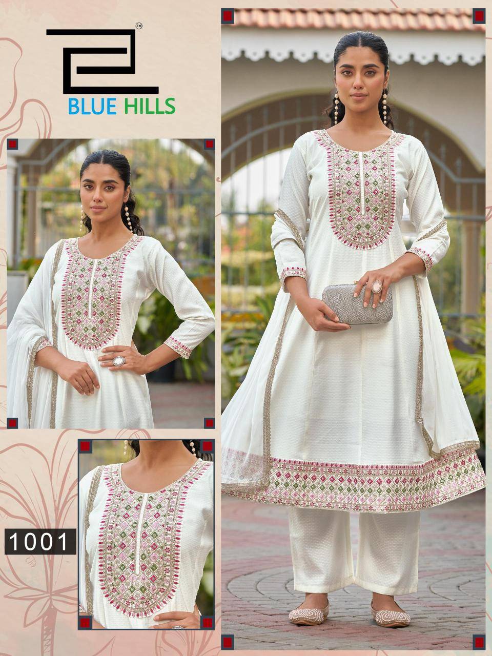 Blue hills mumtaz vol 10 Kurti Manufacturer in Delhi